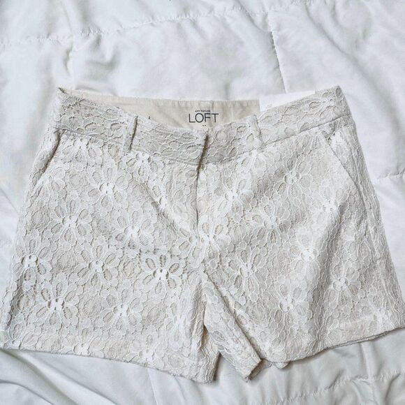 NWT Loft Lace Shorts Spring Summer Size 0 - Picture 1 of 7